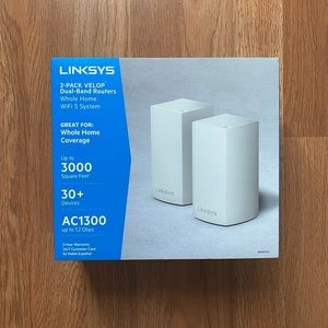 Linksys 2-Pack VELOP Dual-Band Routers AC1300